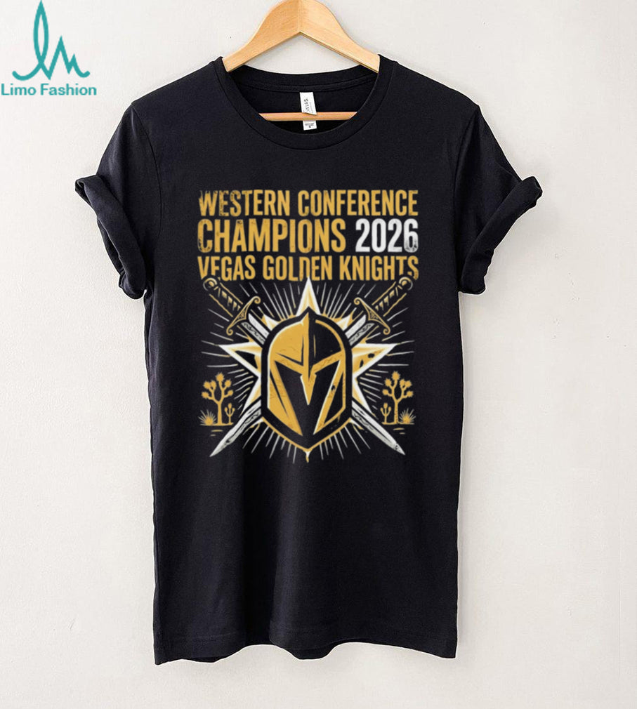 Vegas Golden Knights 2026 Western Conference Champions T Shirt