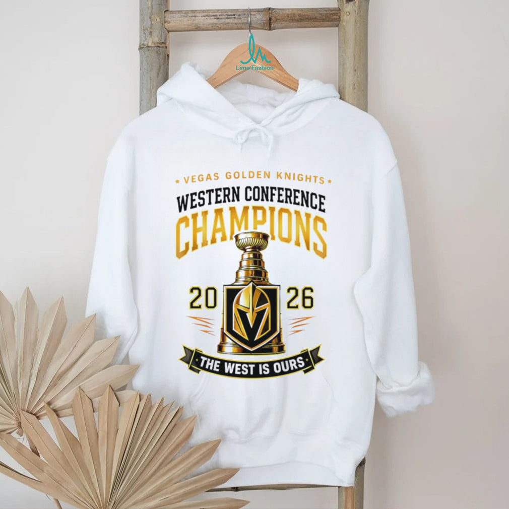 Vegas Golden Knights 2026 Western Conference Champions Trophy Logo T Shirt