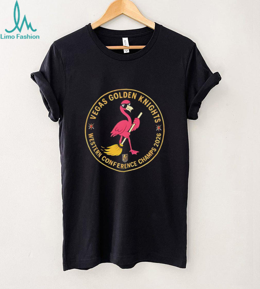 Vegas Golden Knights Western Conference Final flamingo shirt