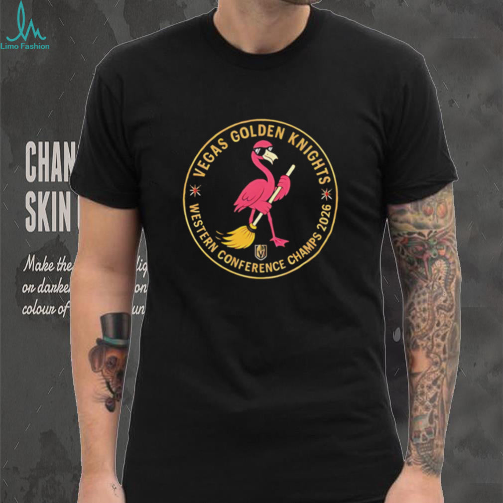 Vegas Golden Knights Western Conference Final flamingo shirt
