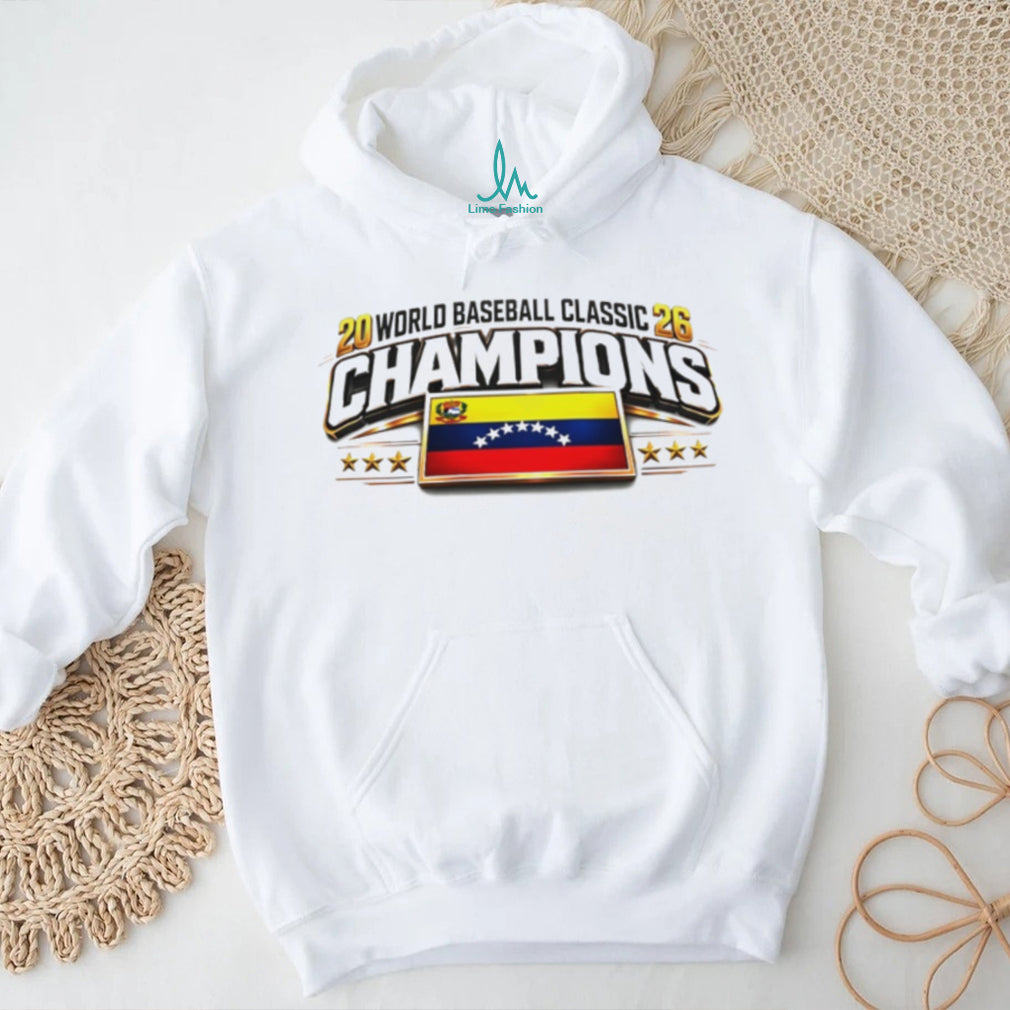 Venezuela 2026 World Baseball Classic Champions T Shirt