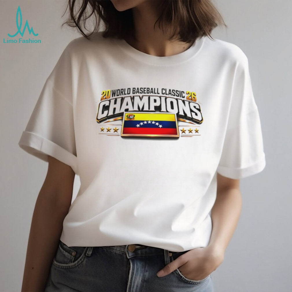 Venezuela 2026 World Baseball Classic Champions T Shirt