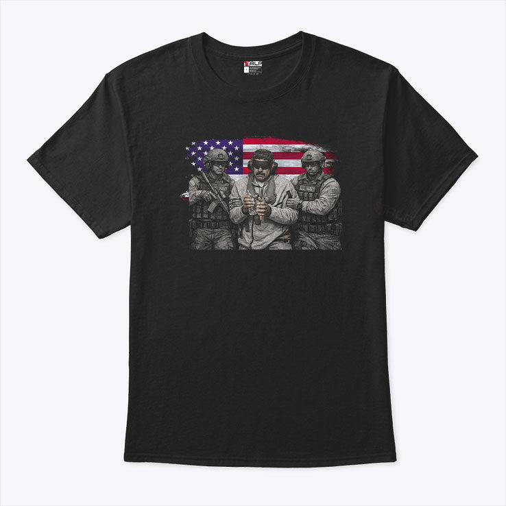 Venezuela Libre Captured Live Maduro Venezuelan Freedom Protest Shirt