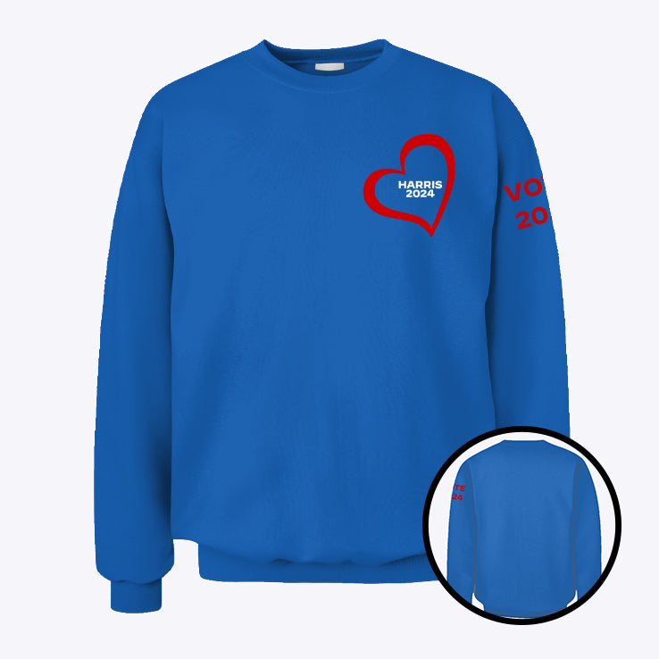 Vera Wang Heart Harris 2024 Sweatshirt