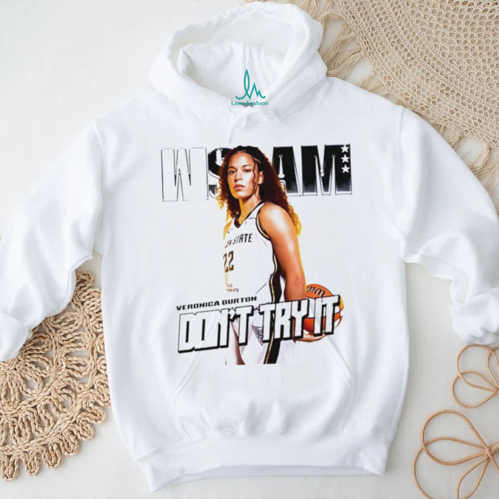 Veronica Burton Golden State Valkyries don’t try it shirt