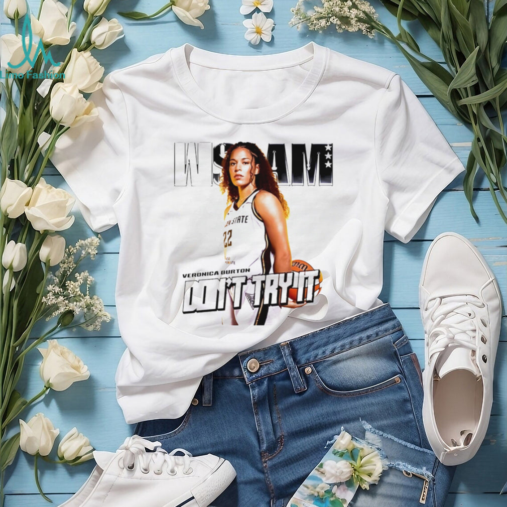 Veronica Burton Golden State Valkyries don’t try it shirt