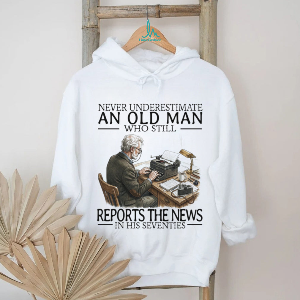 Veteran Journalist News Reporter Vintage Writer Retirement Shirt