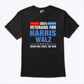 Veterans For Harris Walz 2024 When We Fight We Win Shirt