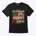 Veterans No Kings Military Protest T Shirt