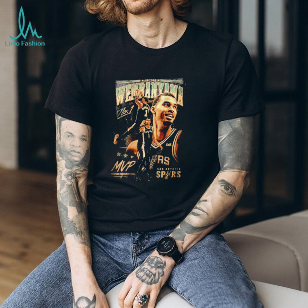 Victor Wembanyama MVP San Antonio Spurs 2026 Western Conference Graphic shirt