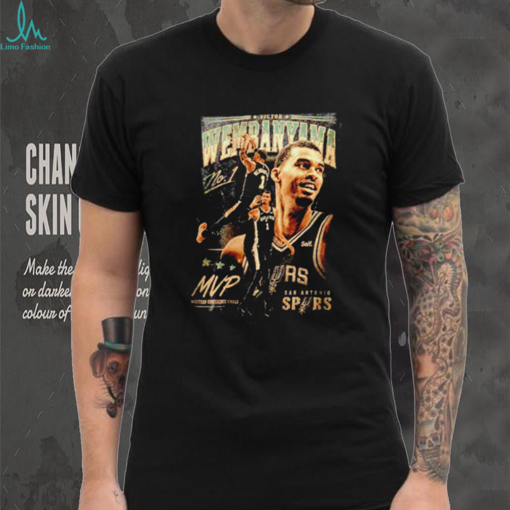 Victor Wembanyama MVP San Antonio Spurs 2026 Western Conference Graphic shirt