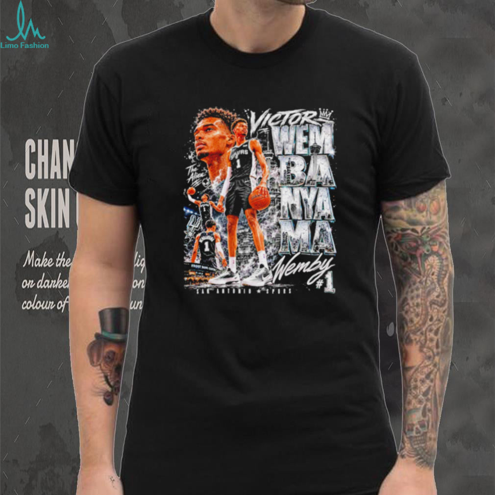 Victor Wembanyama San Antonio Spurs NBA 2026 Graphic shirt