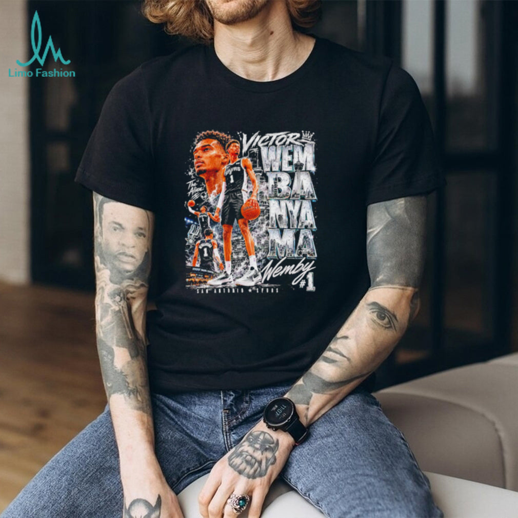 Victor Wembanyama San Antonio Spurs NBA 2026 Graphic shirt