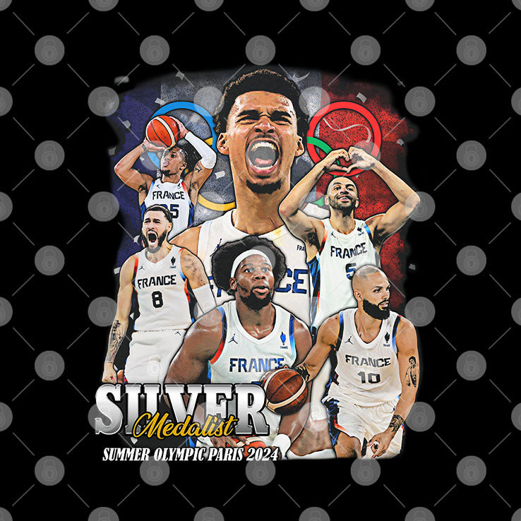 Victor Wembanyama Silver Medalist T Shirt
