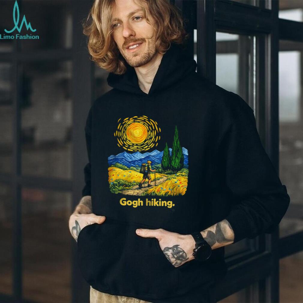 Vincent Van Gogh Hiking Nature Mountain Art Landscape Shirt