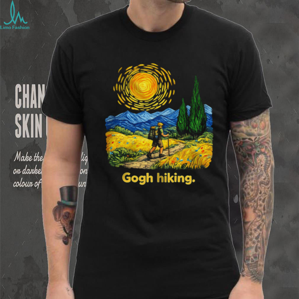 Vincent Van Gogh Hiking Nature Mountain Art Landscape Shirt