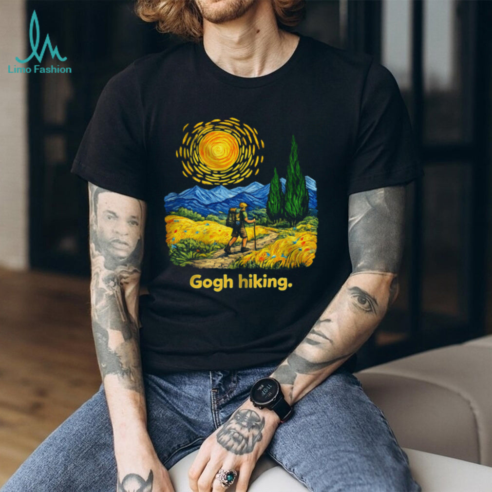 Vincent Van Gogh Hiking Nature Mountain Art Landscape Shirt