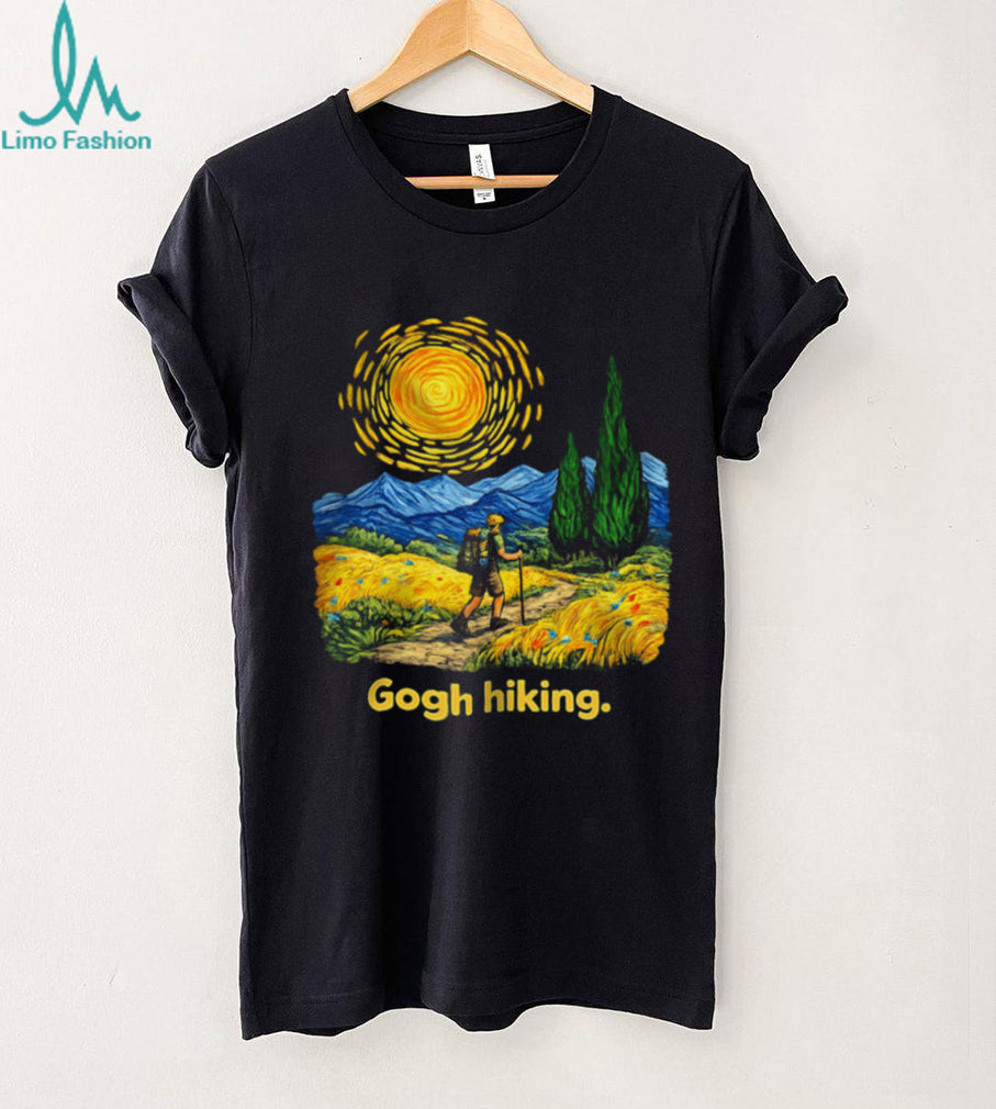 Vincent Van Gogh Hiking Nature Mountain Art Landscape Shirt