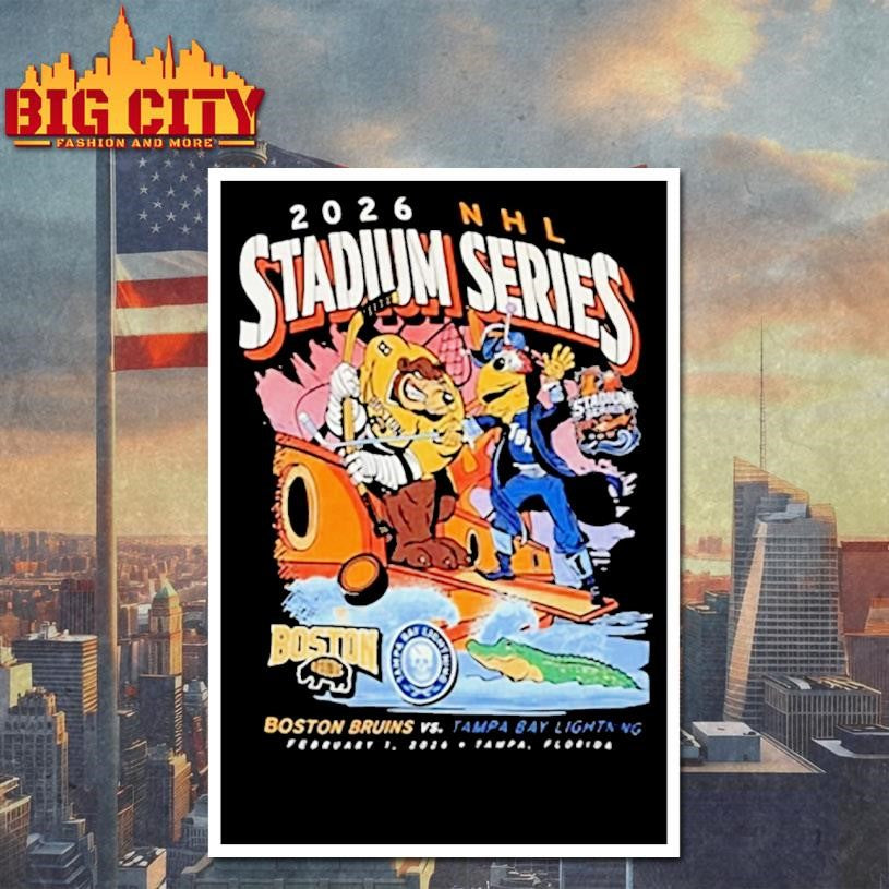 Vintage 2026 NHL Stadium Series Boston Bruins Vs Tampa Bay Shirt