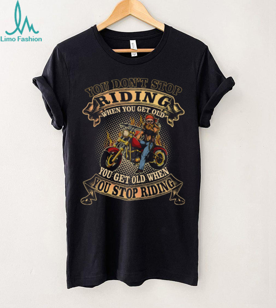 Vintage Biker Motorcycle Riding Quote Heritage T Shirt