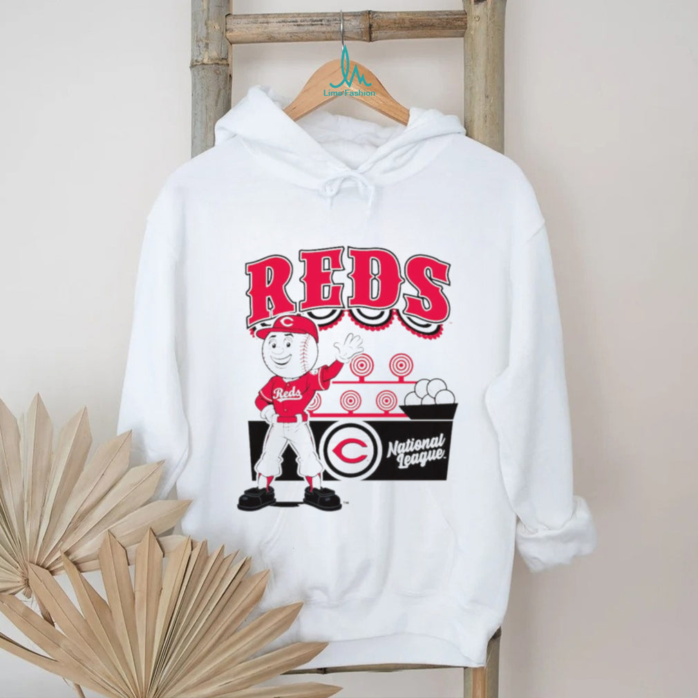 Vintage Cincinnati Reds National League Baseball T Shirt Reds Mascot Retro T shirt