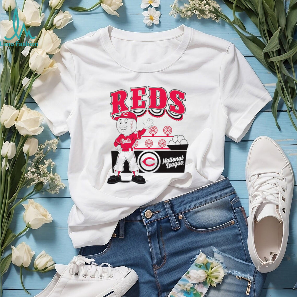 Vintage Cincinnati Reds National League Baseball T Shirt Reds Mascot Retro T shirt