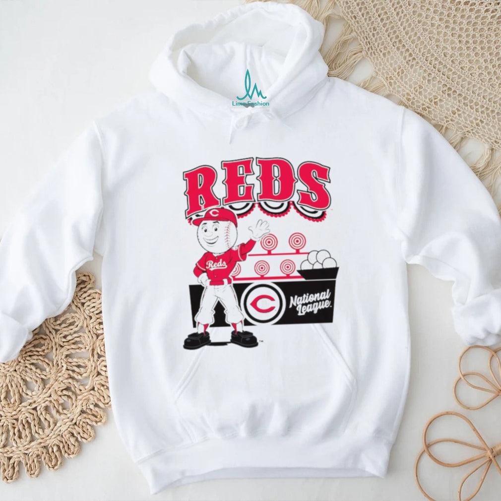 Vintage Cincinnati Reds National League Baseball T Shirt Reds Mascot Retro T shirt