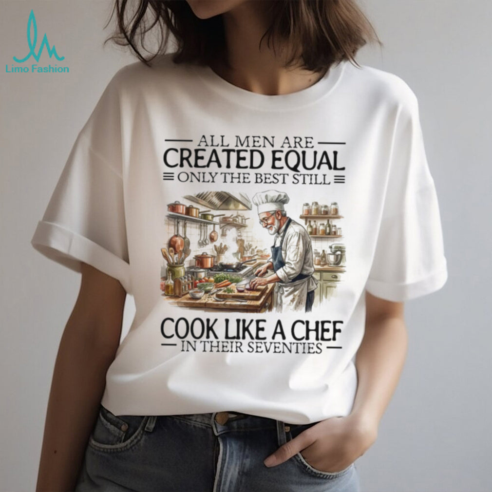 Vintage Cook Like A Chef In Their Seventies Retro Cooking Culinary Restaurant Shirt