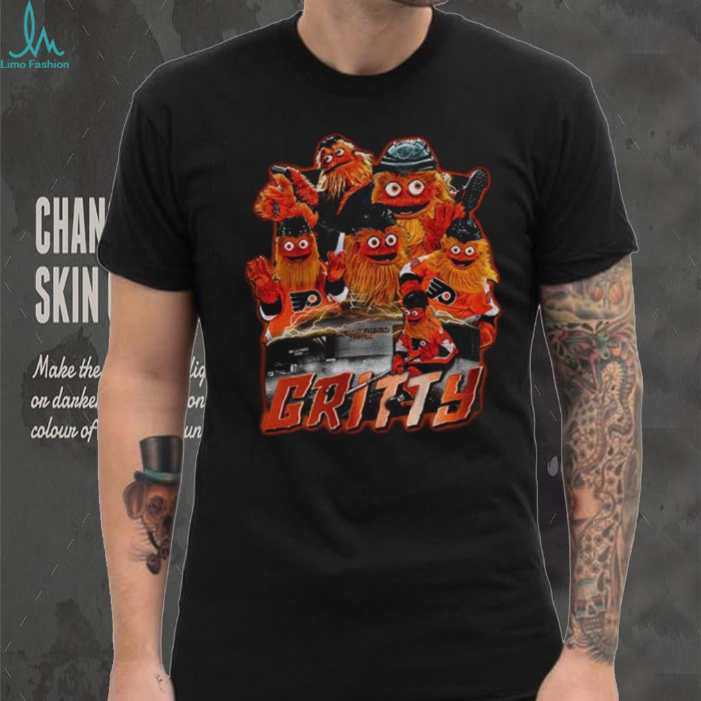 Vintage Gritty Philadelphia Flyers Hockey Mascot 90s Bootleg Style T Shirt