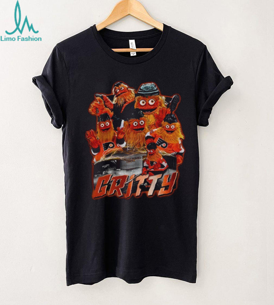 Vintage Gritty Philadelphia Flyers Hockey Mascot 90s Bootleg Style T Shirt