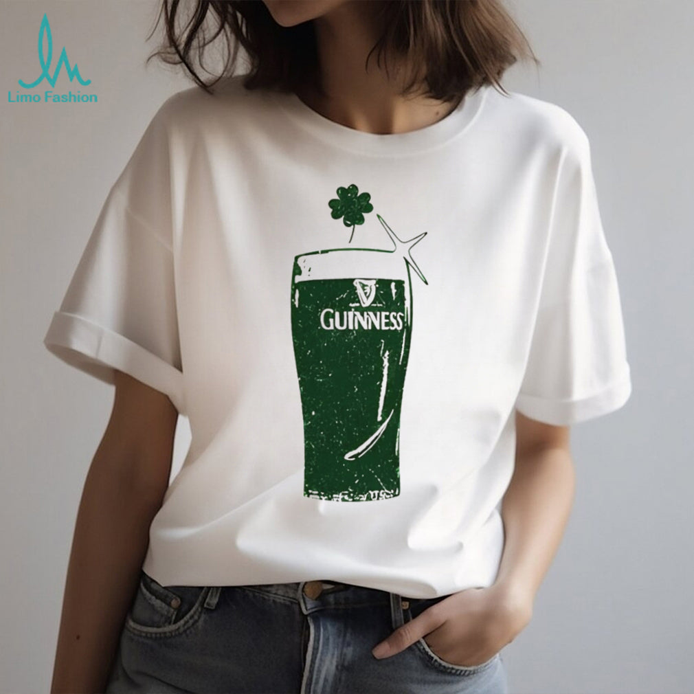 Vintage Guinness Green Pint Glass St. Patrick’s Day T Shirt