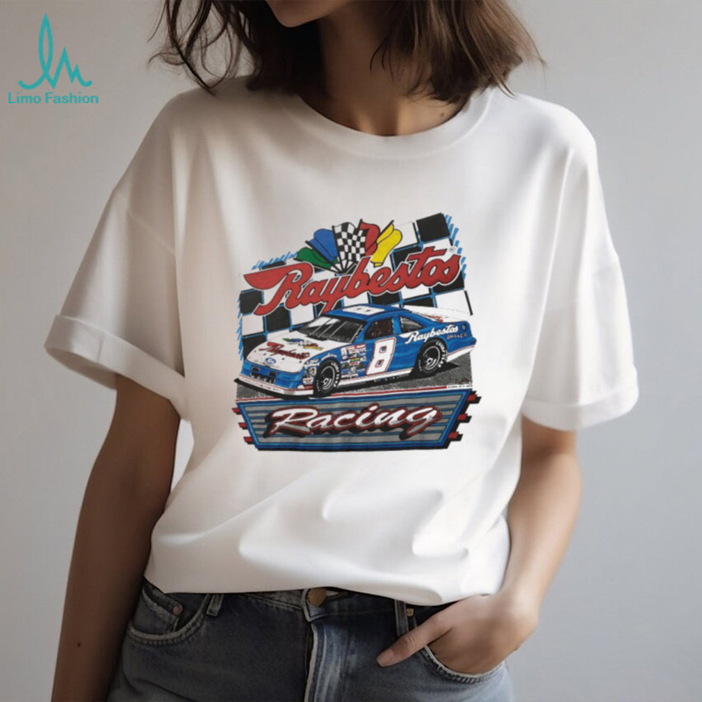 Vintage Raybestos Racing Number 8 Stock Car T Shirt