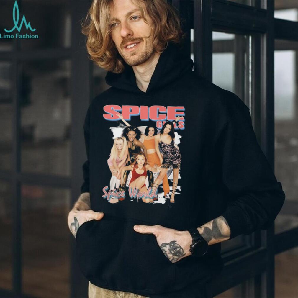 Vintage Spice Girls Spice World Tour Retro 90s Graphic T Shirt