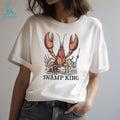 Vintage Swamp King Crawfish Fishing T Shirt