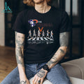 Virginia Cavaliers Basketball Abbey Road Crossing Signature T Shirt