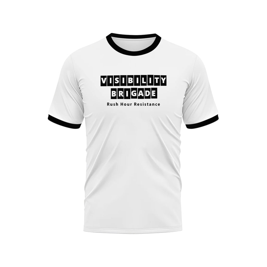 Visibility Brigade Rush Hour Resistance Ringer Tee