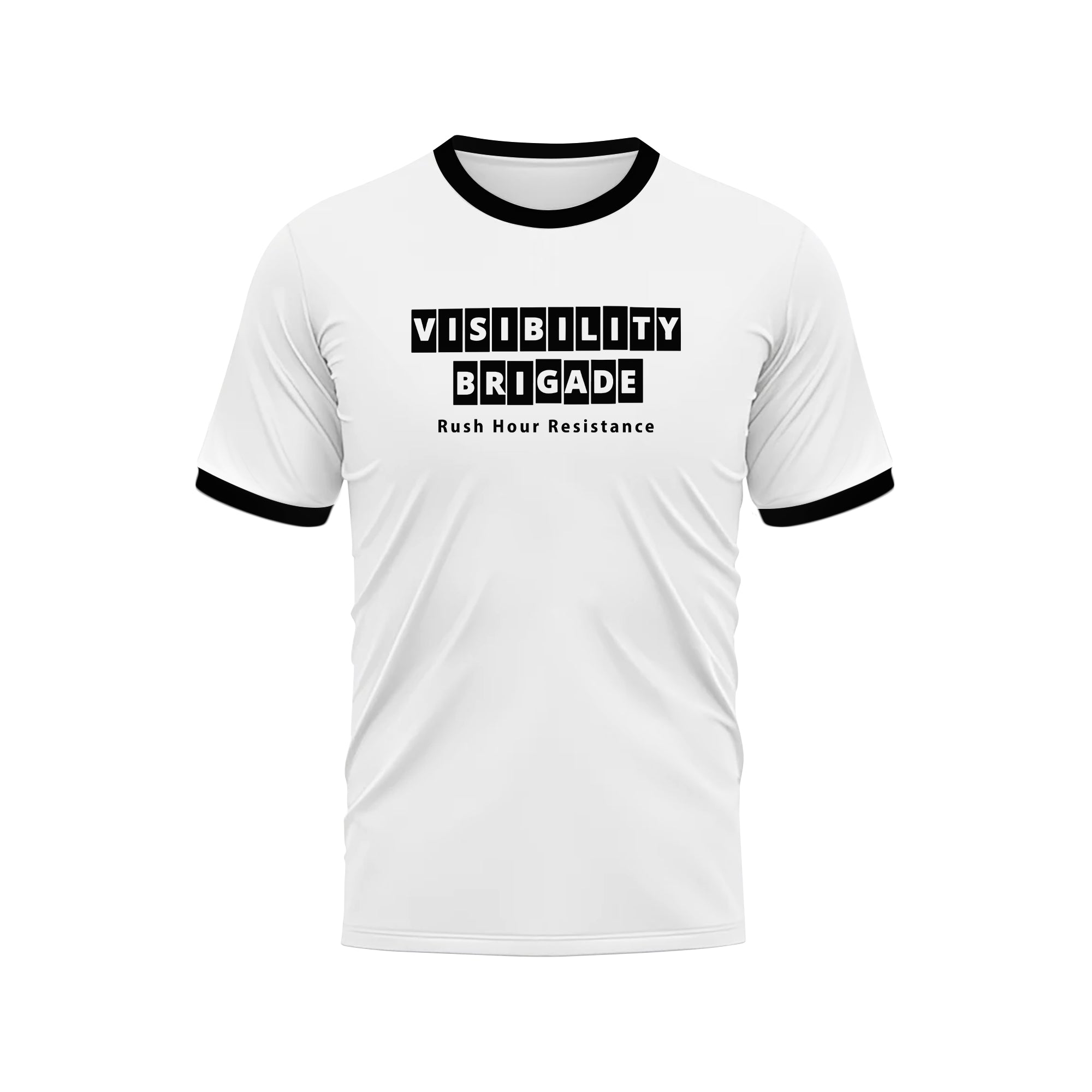 Visibility Brigade Rush Hour Resistance Ringer Tee