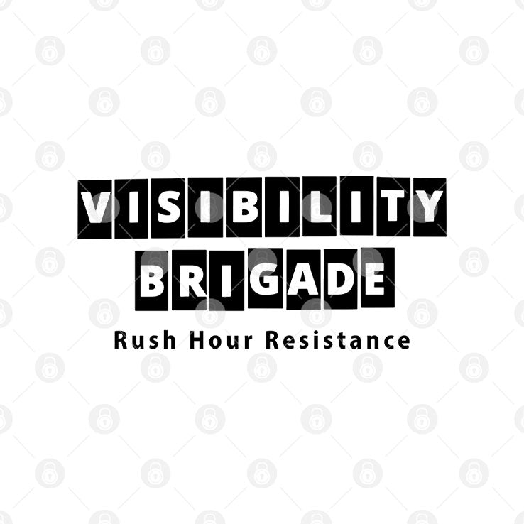 Visibility Brigade Rush Hour Resistance Ringer Tee