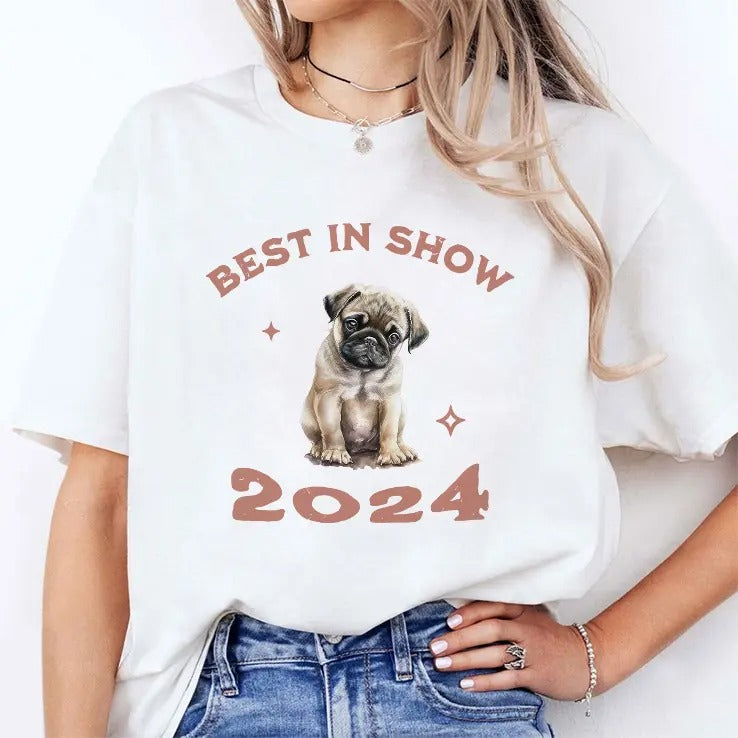 Vito The Pug Best In Show 2024 National Dog Show Shirt
