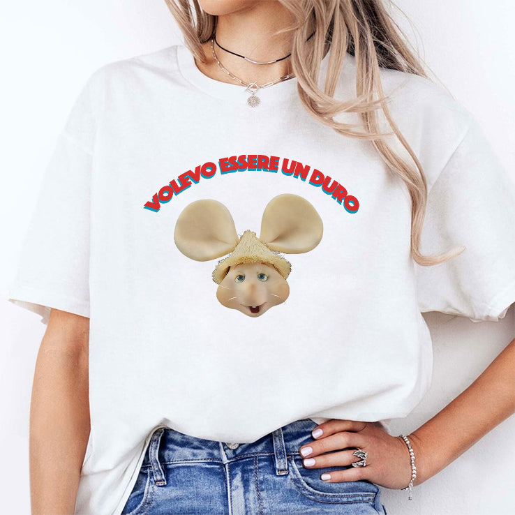 Topo Gigio Volevo Essere Un Duro T Shirt