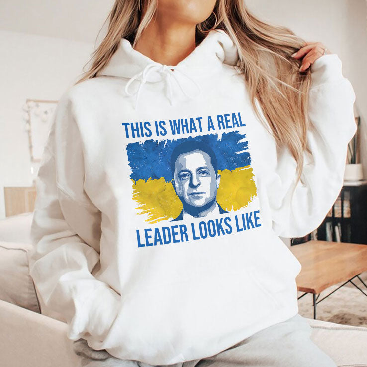 Volodymyr Zelensky This Is What A Real Leader Looks Like Shirt