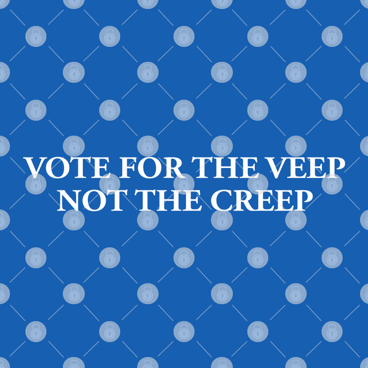 Vote For The Veep Not The Creep Shirt