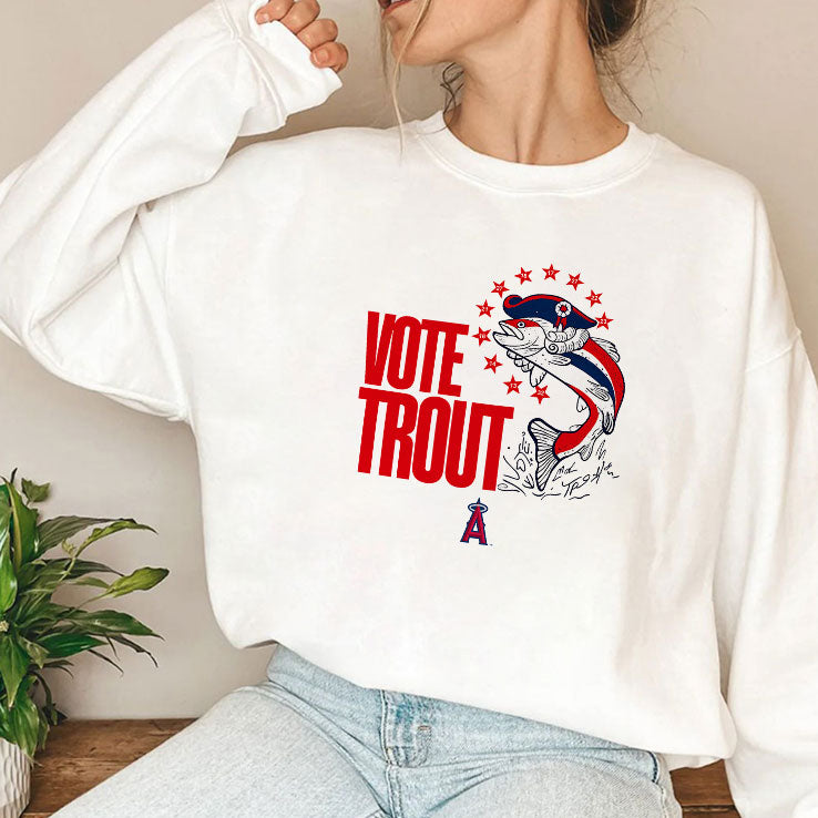 Vote Trout Baseball Mike Trout All Star Baseball T Shirt