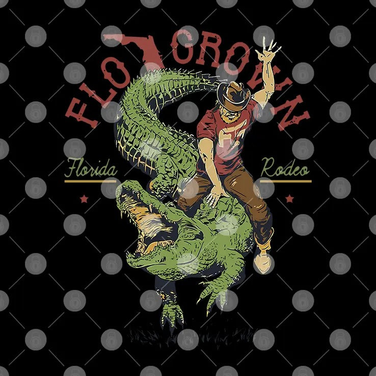 Flo Grown Florida Rodeo T Shirt
