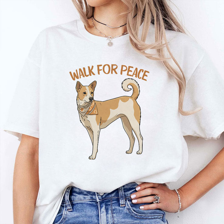 Walk For Peace Aloka Dog T Shirt