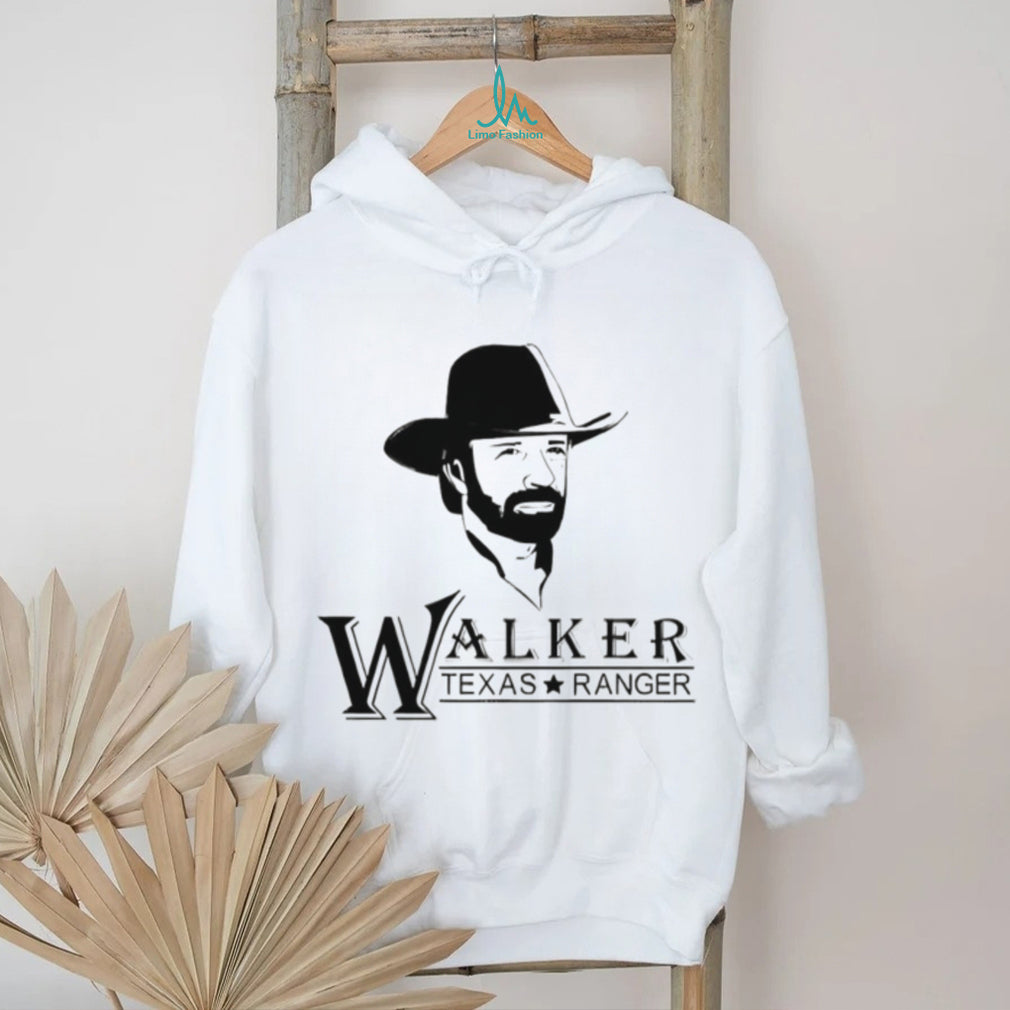 Walker Texas Ranger Chuck Norris Portrait Classic Action TV T Shirt