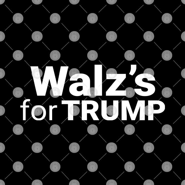 Walz’s For Trump T Shirt