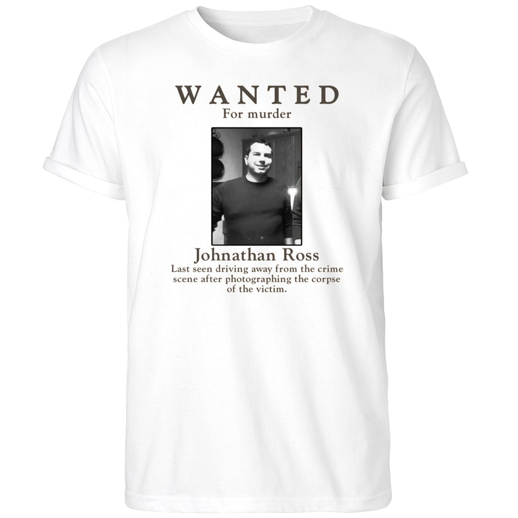Wanted For Murder Johnathan Ross Shirt