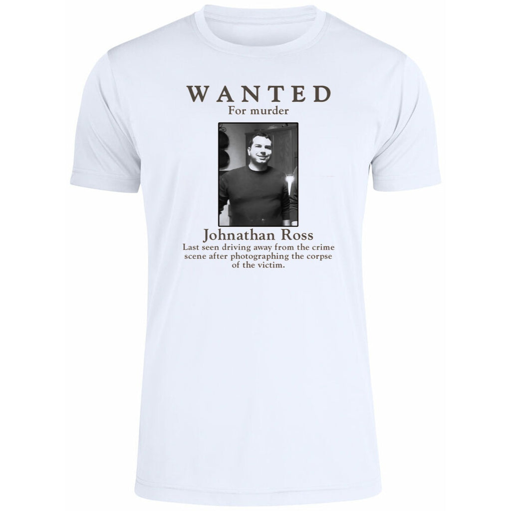 Wanted For Murder Johnathan Ross Shirt