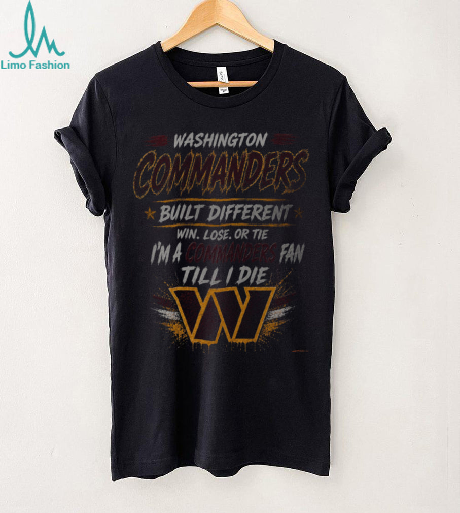 Washington Commanders Football Team Logo Built Different Shirt